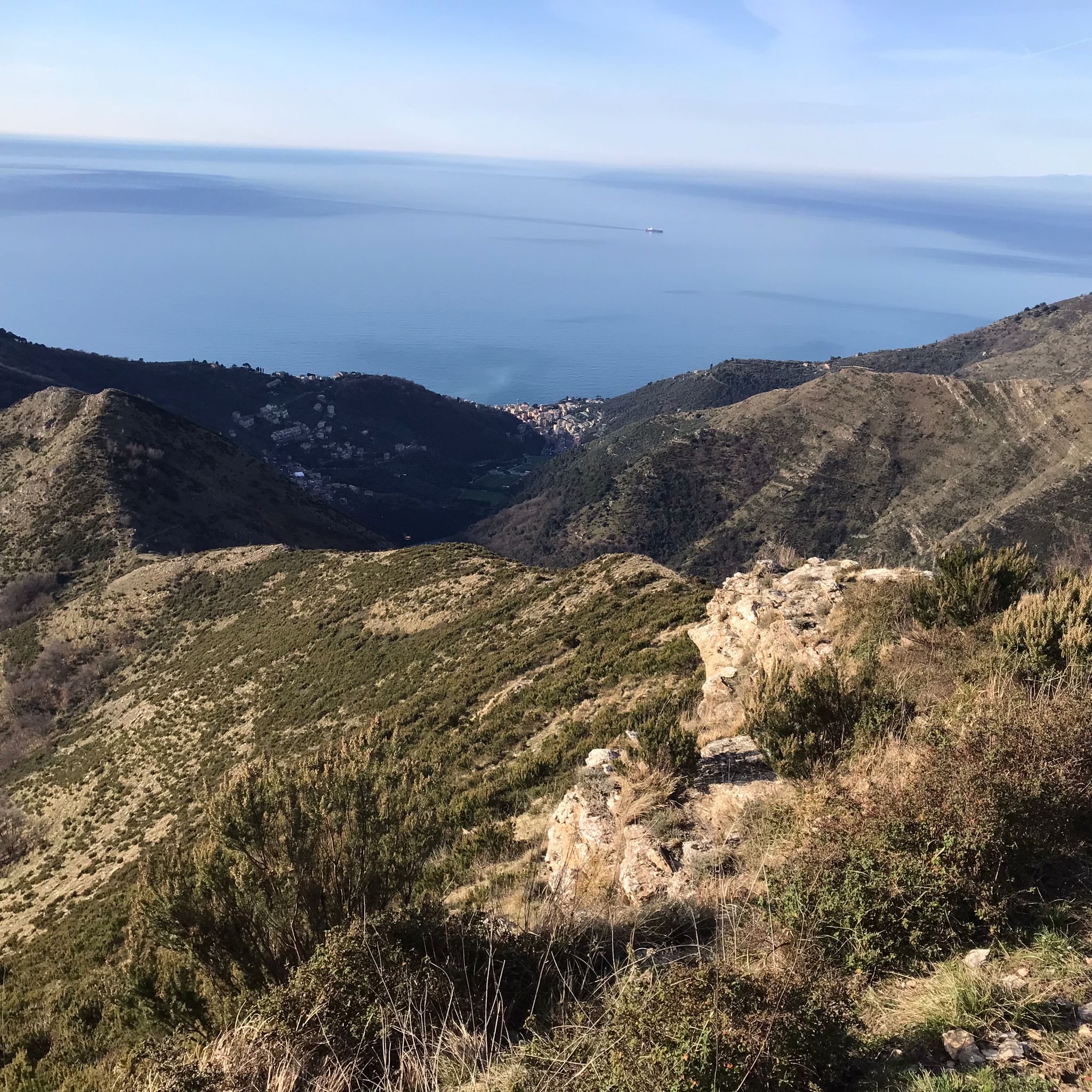 Hiking della Pietra Nera Monte dell'Uccellato Sori